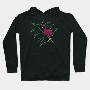 Party, flamingo, club Hoodie